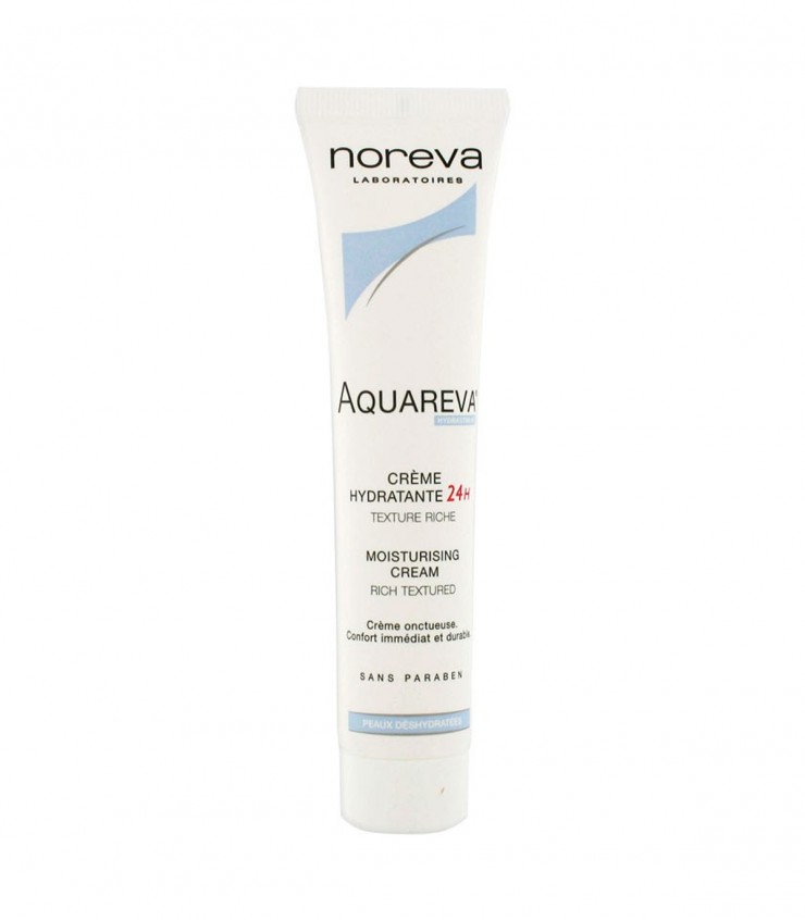 NOREVA AQUAREVA CRÈME HYDRATANTE 24H TEXTURE RICHE 40ML sur Mapara ma