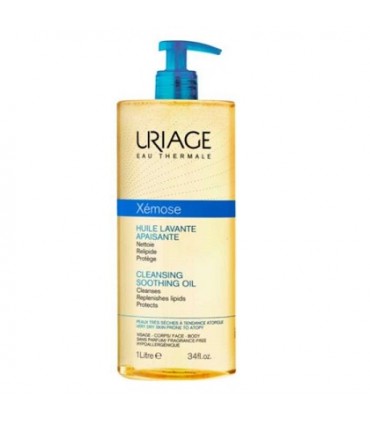 URIAGE XEMOSE HUILE LAVANTE APAISANTE 1 LITRE