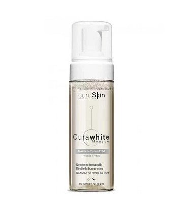 Curawhite Mousse Nettoyant Eclat 150ml