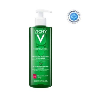 VICHY GEL PURIFIANT INTENSE PEAU GRASSE ET ACNEIQUE 400 ML