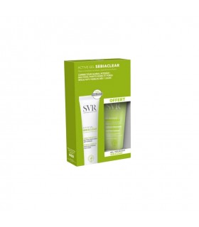 SVR SEBIACLEAR ACTIVE GEL 40 ML + GEL MOUSSANT SEBIACLEAR 55ML OFFERT