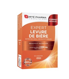 FORTE PHARMA EXPERT CHEUVEUX LEVURE DE BIERE 2000MG B56 COMP