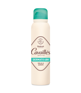 CAVAILLES DÉO SOIN DERMATO SPRAY SANS SEL D'ALUMINIUM 150ML