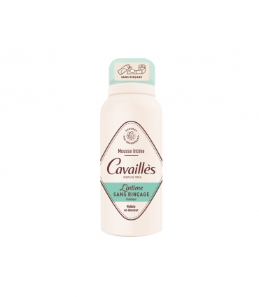 Cavailles Mousse Intime sans rinçage fraicheur- 200 ml