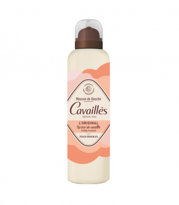 CAVAILLES Mousse de Douche Nectar de vanille - 200 ml