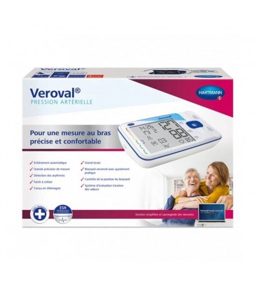 HARTMANN VEROVAL TENSIOMETRE POUR UNE MESURE AU BRAS PRECISE ET CONFORTABLE REF 9253020