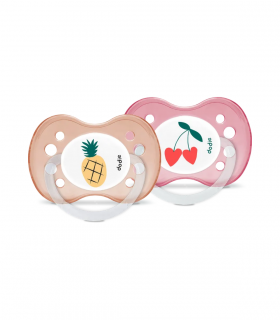 Dodie Duo Sucettes +6 mois anatomiques symétriques