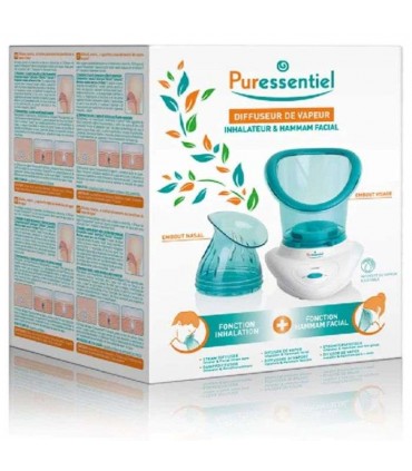 PURESSENTIEL DIFFUSEUR DE VAPEUR INHALEUR ET HAMAM FACIAL