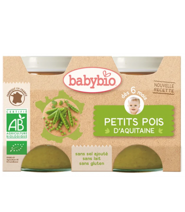 BABYBIO POT PATATE DOUCE 2*130G
