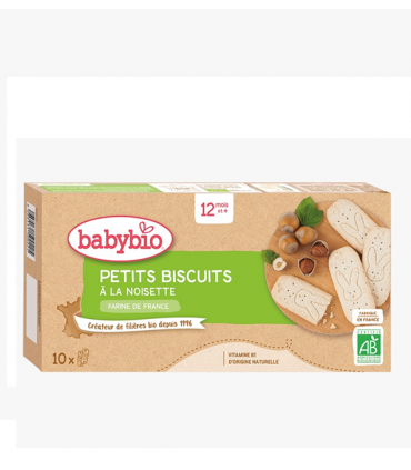 Babybio Petits Biscuits à la Noisette 160G