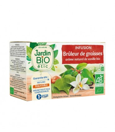 JARDIN BIO INFUSION BRULEUR DE GRAISSES 20 SACHET