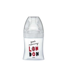 DODIE BIBERON ANTI COLIQUE VERRE TETINE PLATE 150ML LONDON