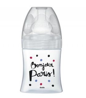 DODIE BIBERON SENSATION ANTI-COLIQUE VERRE TETINE PLATE PARIS 150ML