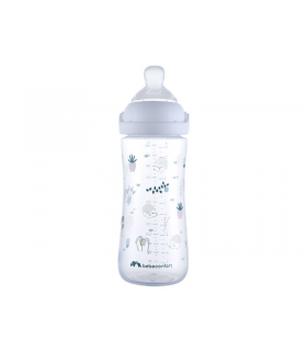BEBE CONFORT BIBERON EMOTION PHYSIO URBAN GARDEN BLANC 360ML 6 MOIS +