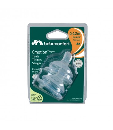 BEBE CONFORT TETINES EMOTION PHYSIO 0-12MOIS