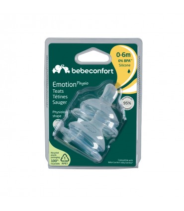 BEBE CONFORT TETINES EMOTION PHYSIO 0-6MOIS