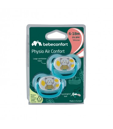 BEBE CONFORT SUCETTES PHYSIO AIR CONFORT 6-18MOIS B2