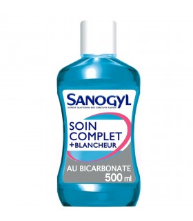 Sanogyl Bain de Bouche Soin Complet +Blancheur 500ml