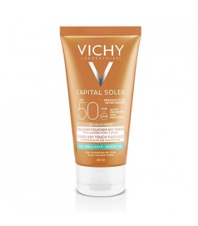IDEAL SOLEIL CRÈME ANTI-BRILLANCE TEINTÉE TOUCHER SEC 50 ML