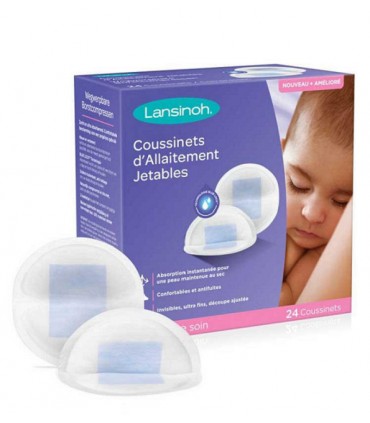 COUSSINETS D’ALLAITEMENT JETABLES 24 U