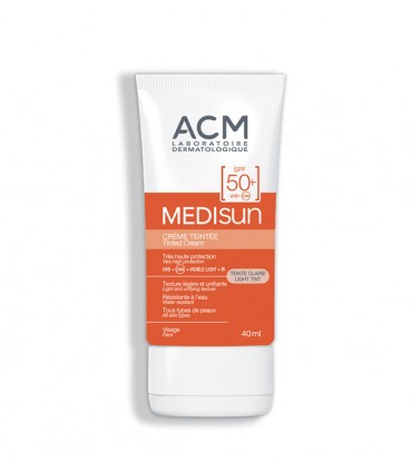 ACM MEDISUN CREME - SPF 50+ Crème solaire Teinté