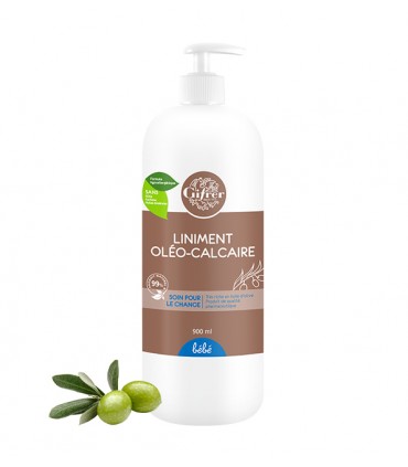 GIFRER LINIMENT OLEO-CALCAIRE HUILE OLIVE EXTRA FL POMPE 900 ML