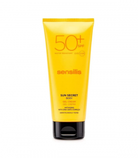 SENSILIS Sun Secret Gel-crème anti-âge SPF50+ pour le corps - 200ml