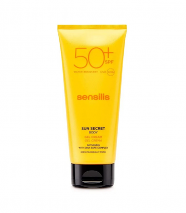 SENSILIS Sun Secret Gel-crème anti-âge SPF50+ pour le corps - 200ml