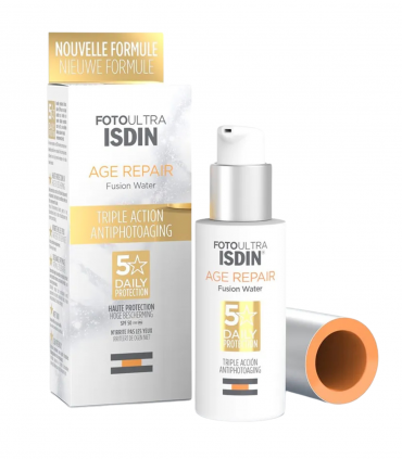 ISDIN FOTO ULTRA  AGE REPAIR fUSION WATER INVISIBLE SPF 50