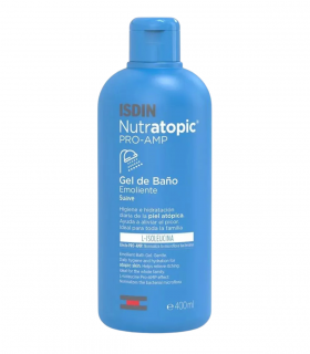 ISDIN NUTRATOPIC PRO-AMP GEL DE BAIN ÉMOLLIENT PEAUX 400 ML