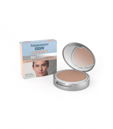 ISDIN COMPACT SPF50+ 10g couleur ARENA