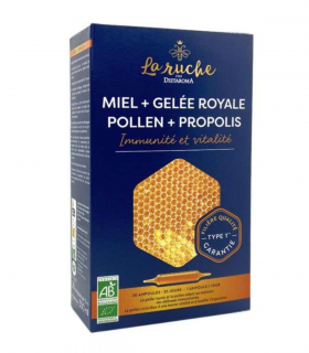 DIETAROMA LA RUCHE MIEL+ GELEE ROYALE+ POLLEN+ PROPOLIS