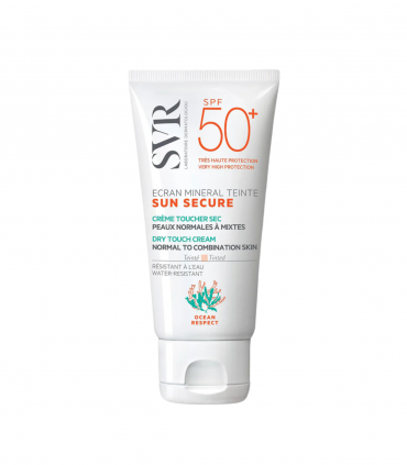 SUN SECURE ECRAN MINÉRAL TEINTÉ SPF50+ PEAUX NORMALES À MIXTES