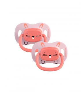 BEBE CONFORT BEBE CONFORT SUCETTES REVERSIBLES 6-18MOIS SILICONE AN...