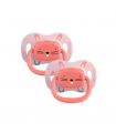 BEBE CONFORT SUCETTES SILICONE ANNIMALS REVERSIBLES 6-18MOIS