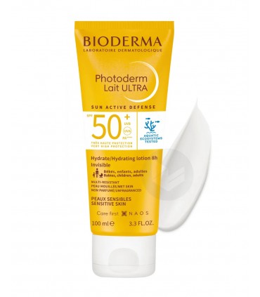 Bioderma Photoderm Lait Ultra Solaire Spf50+ 100ml