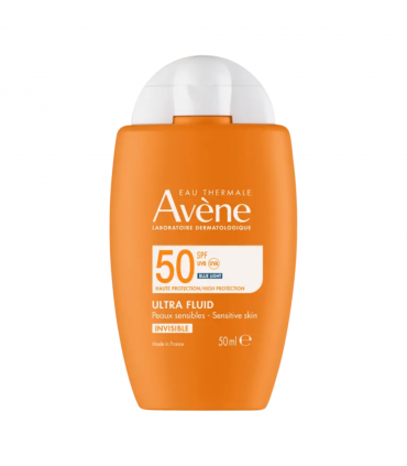 AVENE ULTRA FLUID INVISIBLE SPF 50 BLUE LIGHT 50 ML PEAU SENSIBLE