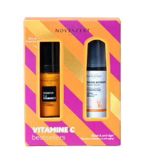 NOVEXPERT Coffret Booster Vitamine C + Mini Mousse offerte