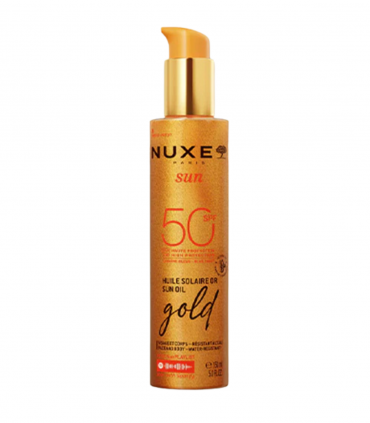 NUXE SUN SPF50 HUILE SOLAIRE GOLD 150 ML