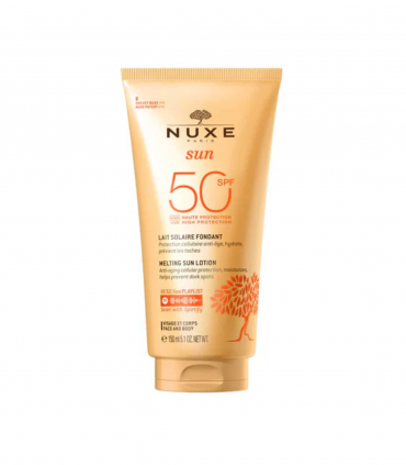 NUXE SUN SPF50+ LAIT SOLAIRE FONDANT 150 ML