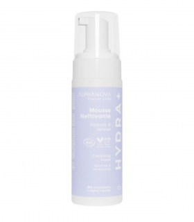 ALPHANOVA HYDRA + MOUSSE NETTOYANTE 150 ML