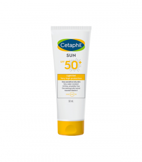 CETAPHIL SUN LIGHT GEL SPF 50+ PEAUX SENSIBLE ET GRASSE 50 ML