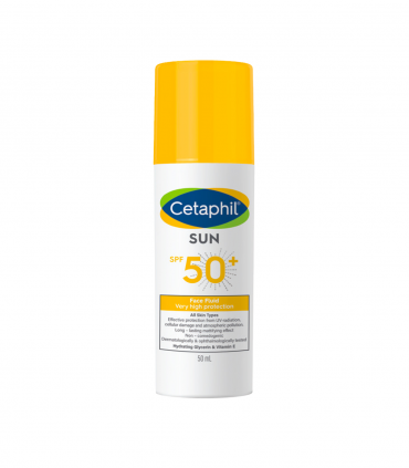 CETAPHIL SUN FLUIDE VISAGE TOUS TYPE DE PEAUX SPF 50+