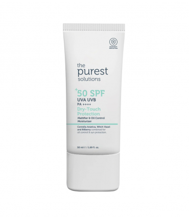 THE PUREST SOLUTIONS Crème Solaire Invisible Peaux Grasses SPF50+ 50ML