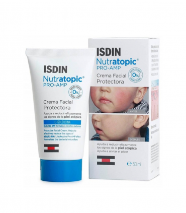 ISDIN NUTRATOPIC PRO AMP CREME PROTECTRICE VISAGE 50 ML
