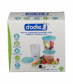 DODDIE Pots de conservation Hermétique ( 6 pots de 200ml )