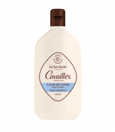 CAVAILLES GEL BAIN ET DOUCHE SURGRAS FLEUR DE COTON 400 ML