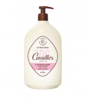 CAVAILLES LAIT BAIN DOUCHE BIO L'HYDRATANT 1 LITRE