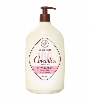 CAVAILLES LAIT BAIN DOUCHE BIO L'HYDRATANT 1 LITRE