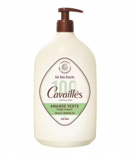 CAVAILLES GEL BAIN DOUCHE AMANDE VERTE 1L